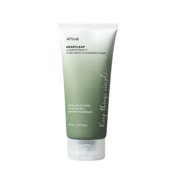 ANUA Heartleaf Quercetinol Pore Deep Cleansing Foam (150ml)