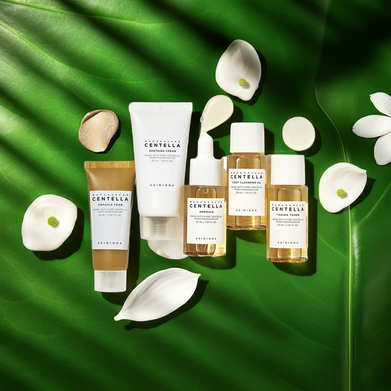 SKIN1004 Madagascar Centella Hyalu-Cica Water-Fit Sun Serum SPF50+ PA++++ Twin Pack (50ml x2)