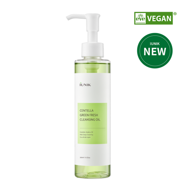 iUnik Centella Green Fresh Cleansing Oil (200ml)