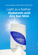 Isntree Hyaluronic Acid Airy Sun Stick 22g. Sunscreen Stick with hyaluronic acid from Isntree 22g.