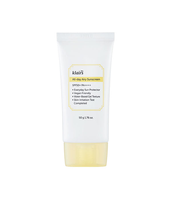 Klairs - All day Airy Sunscreen 50 g Αντηλιακό Κρέμα Klairs All day Airy 50 γρ